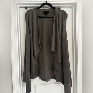 Gray Layered front Vest